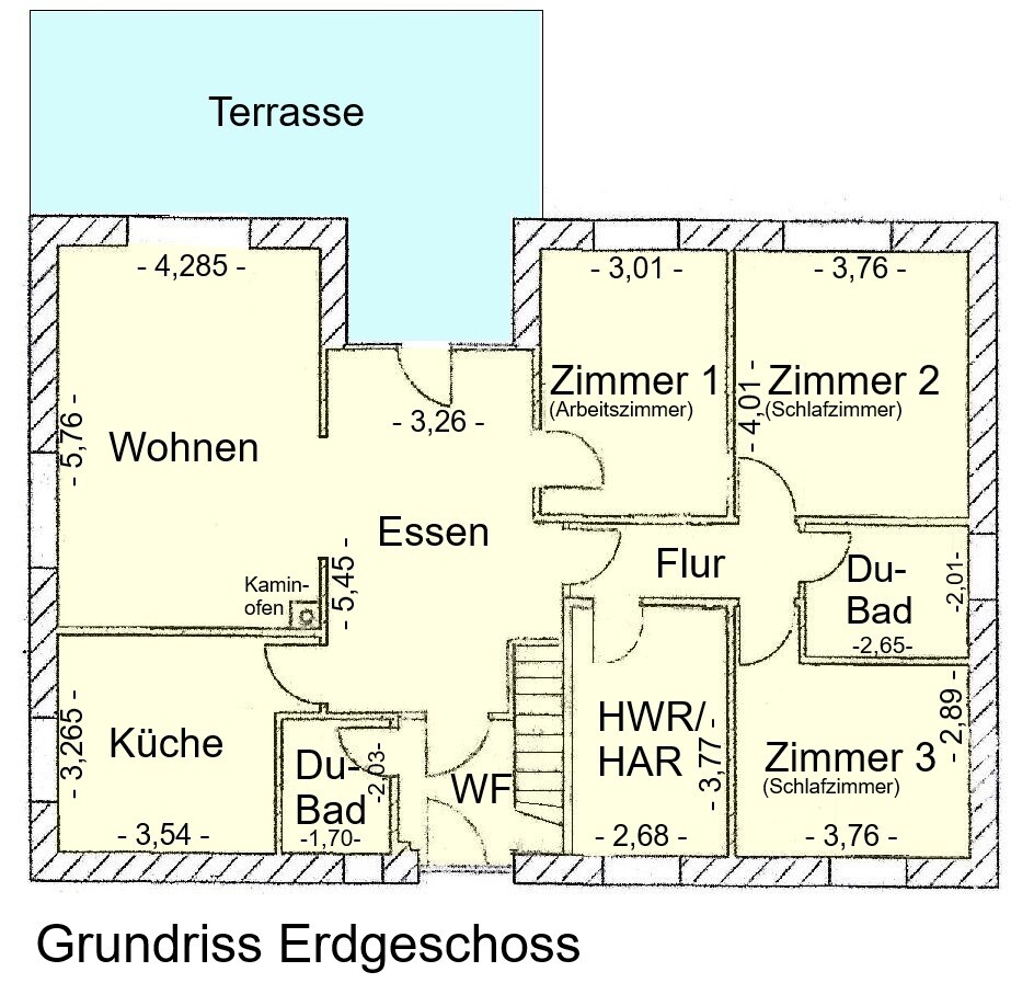 Grundriss Erdgeschoss