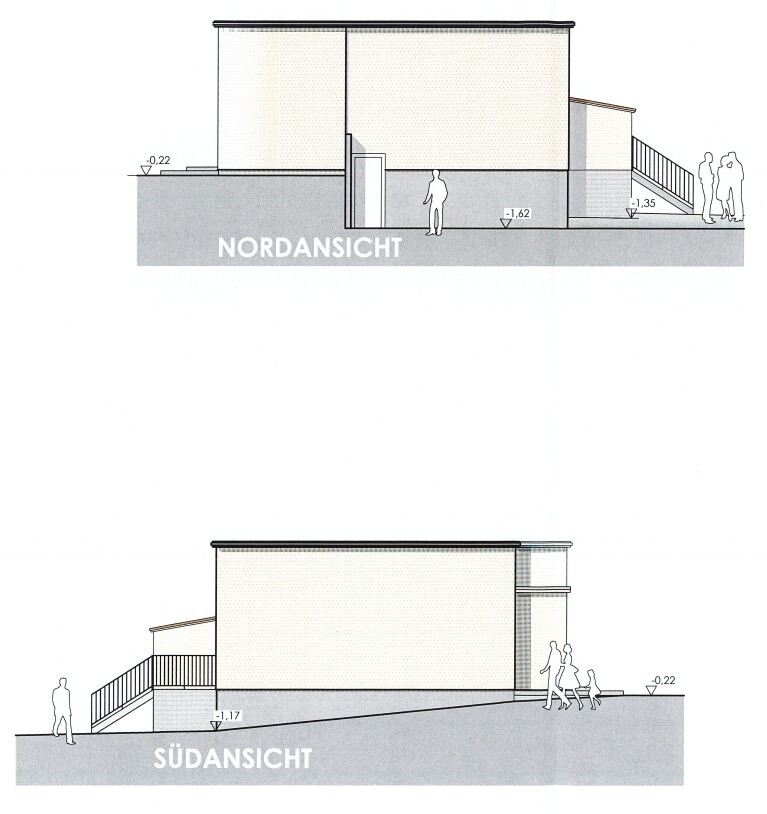 Ansichten-Nord und Süd