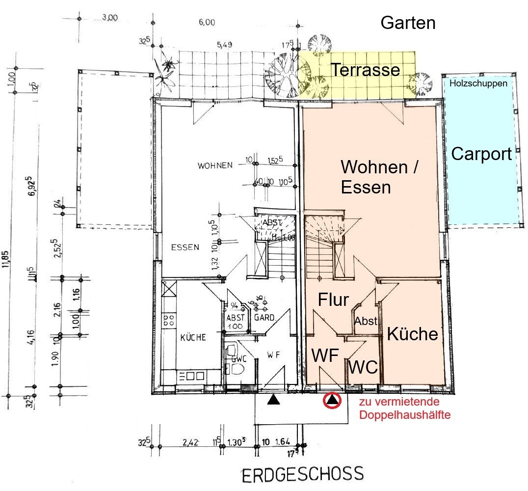 Grundriss Erdgeschoss