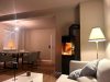 Wohn- und Esszimmer mit Kaminofen
